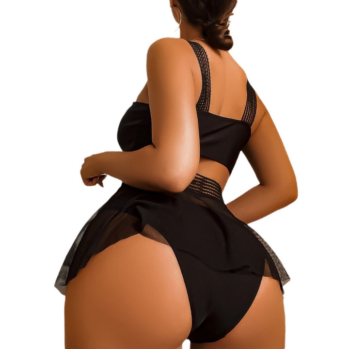 Damen Bikini-Set mit eleganter Chiffon-Rock-Detail Echo Archiv