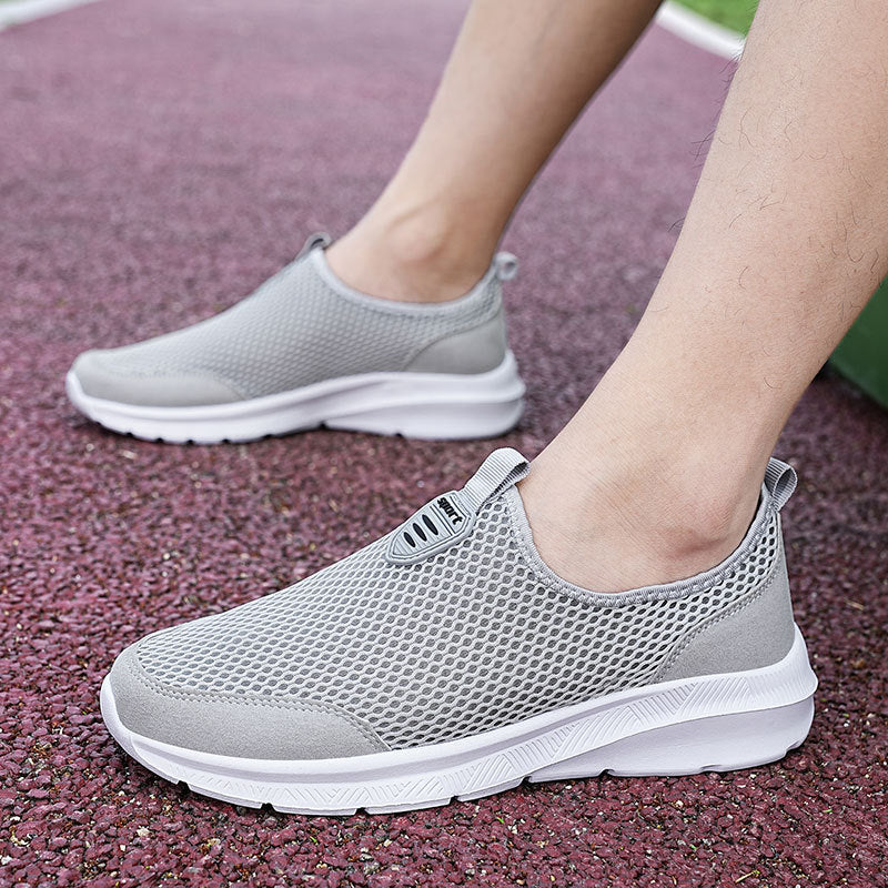 Unisex nan ultraleichter Netz-Slipper mit viskoelastischem Fußbett und flexibler rutschfester Laufsohle Echo Archiv