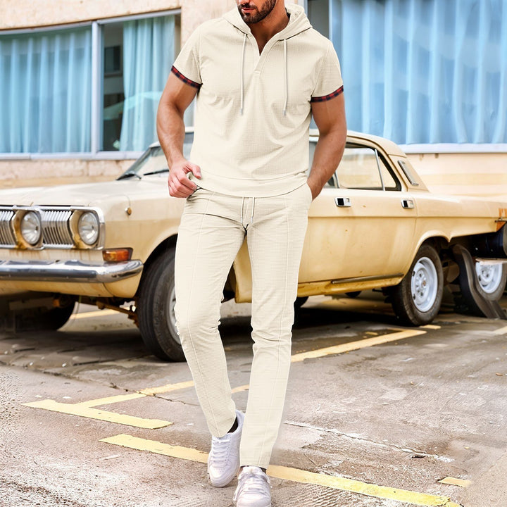 Herren Sportliches Kapuzenset mit funktionalen Taschen und ergonomischem Schnitt Echoarchiv