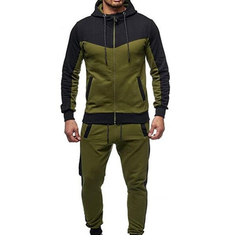 Herren Sportlicher Jogginganzug mit Kapuze und praktischen Taschen Echoarchiv