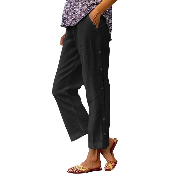 Damen Luftige Leinenhose Echo Archiv