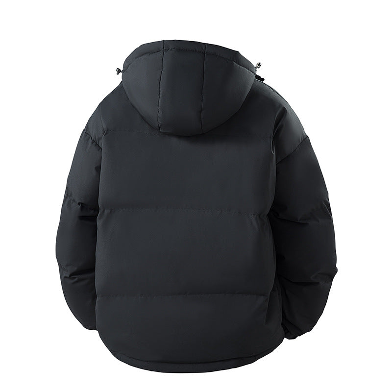 Herren Wattierte Kapuzenjacke mit Thermofutter und gesteppter Isolierung Echo Archiv