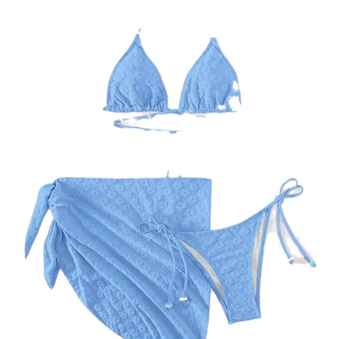 Damen Triangel-Bikini mit modischem Wickelrock Echo Archiv