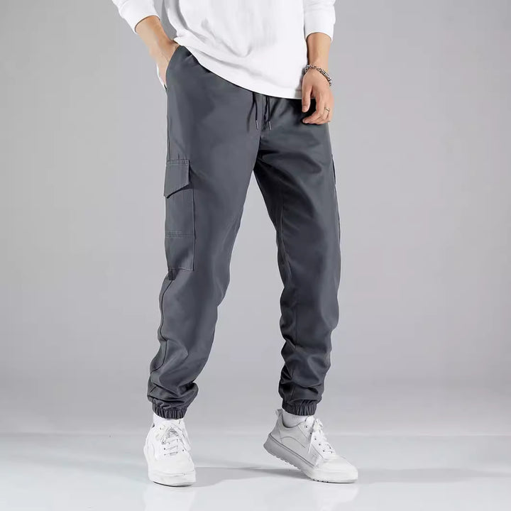 Herren Cargo-Jogginghose mit elastischem Bund und vielseitigen Taschen Echoarchiv