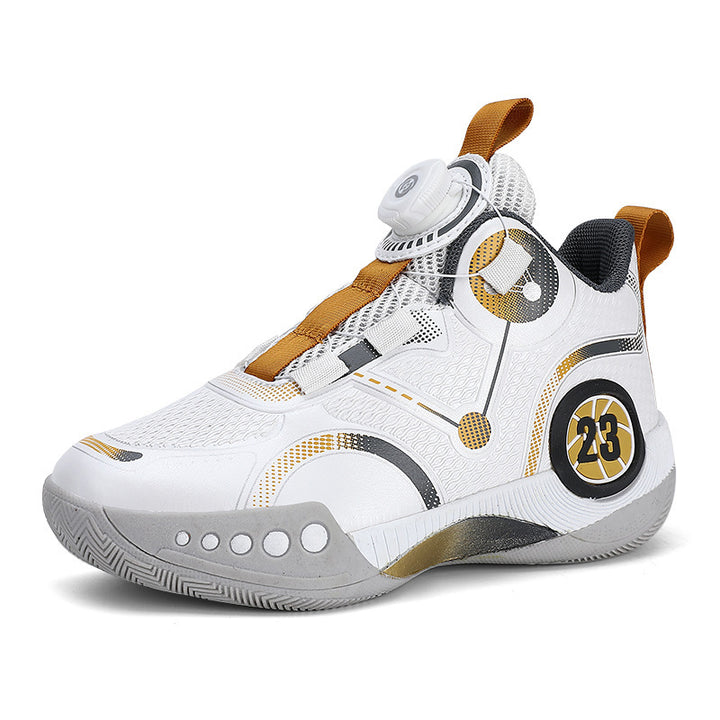 Herren Sportlicher Basketball-Low-Top mit BOA-Verschluss und gedämpfter Cupsohle – Norré
