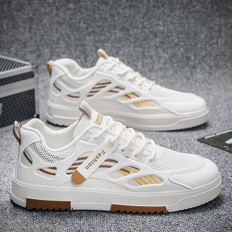 Damen modische Sneakers mit atmungsaktiven Mesh-Einsätzen und flexiblem Fußbett Echo Archiv