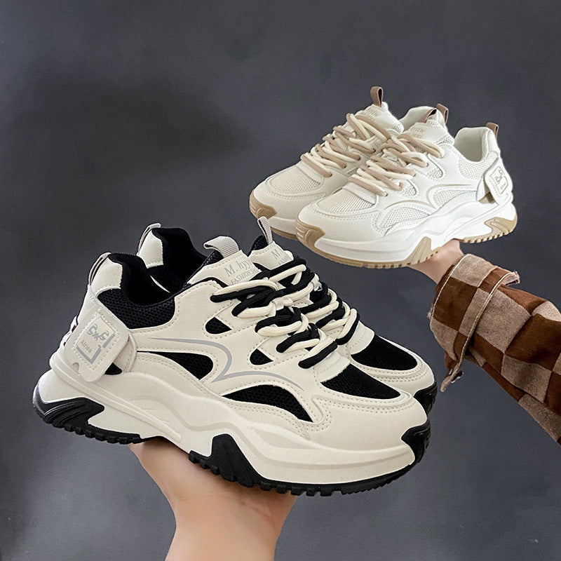 Damen Chunky Sneakers mit modischem Design und atmungsaktiver Obermaterialstruktur Echo Archiv