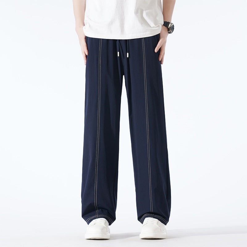 Herren Bequeme Relaxed Fit Freizeithose Echo Archiv