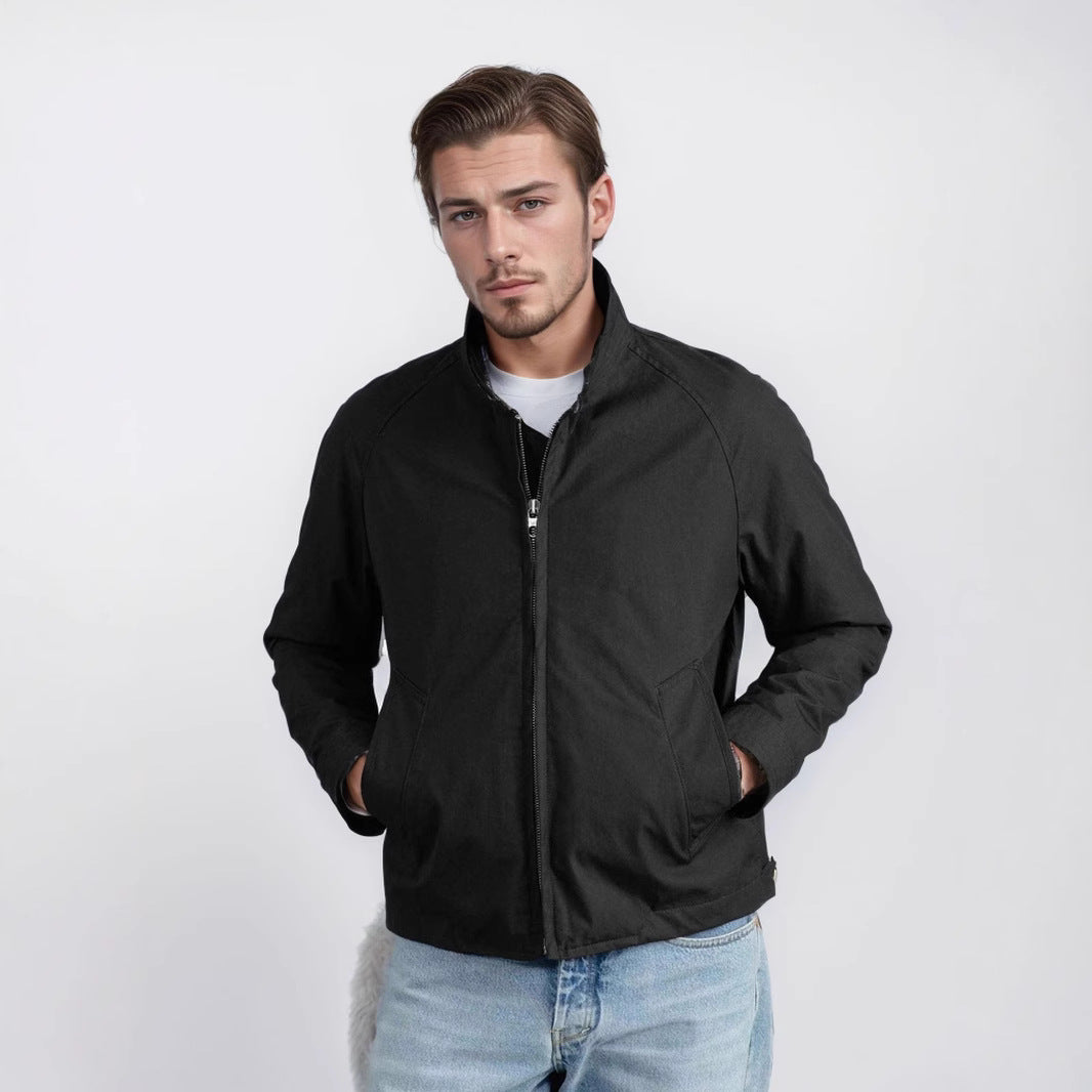 Herren moderne Übergangsjacke im minimalistischen Design Echoarchiv