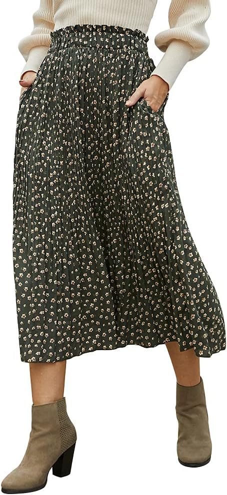 Damen Maxirock mit modischem Animal Print Echo Archiv
