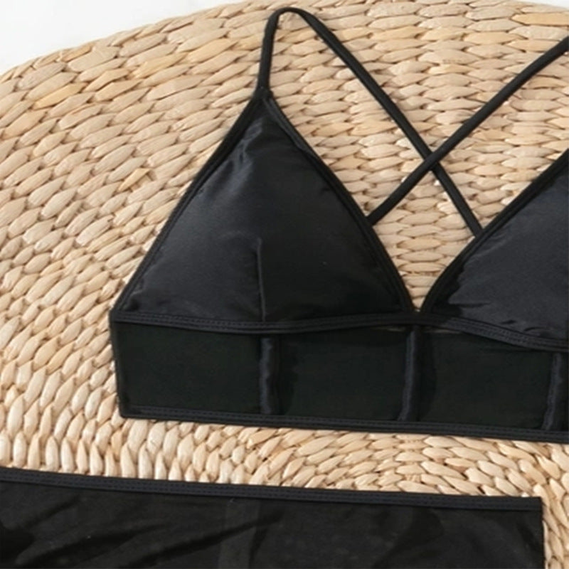Damen verführerisches Mesh-Crop-Top und Rock-Set Echo Archiv