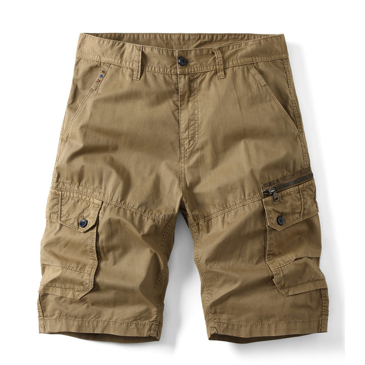 Herren Cargo-Bermudashorts mit praktischen Seitentaschen und verstellbarem Gummizug Echoarchiv