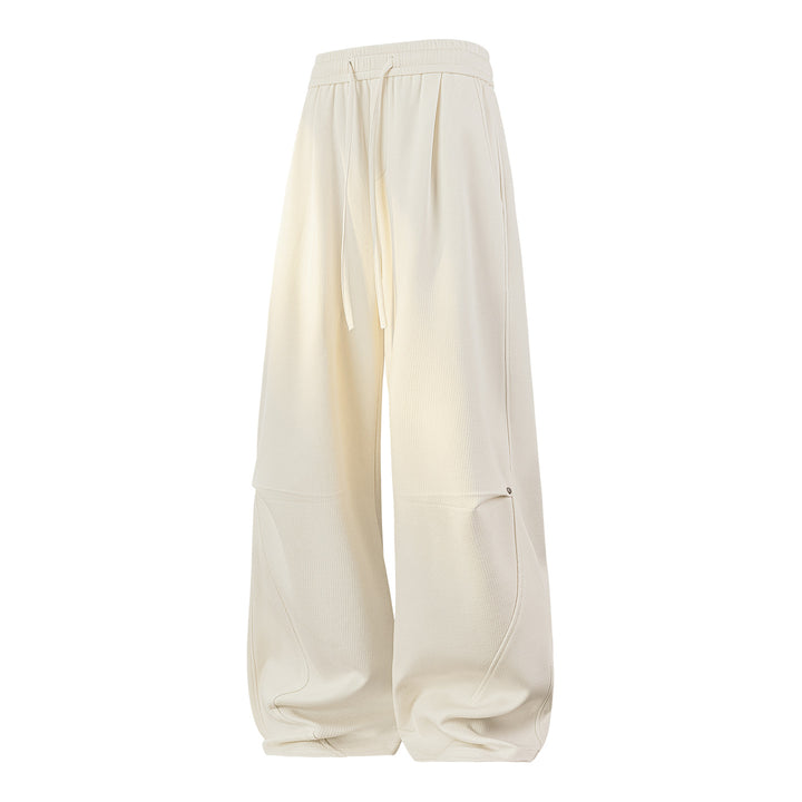 Damen Weite Lagen-Loungehose mit Cargo-Details & elastischem Tunnelzug Echoarchiv