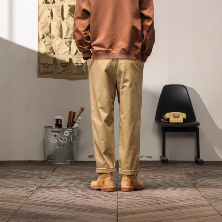 Herren Relaxed Fit Chino-Hose mit praktischen Taschen Echoarchiv