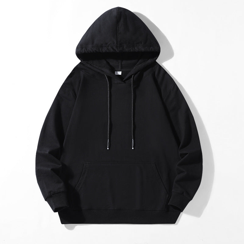 Unisex Oversize Kapuzenpullover aus schwerem Baumwollfleece mit Kängurutasche und verstellbarem Tunnelzug Echo Archiv