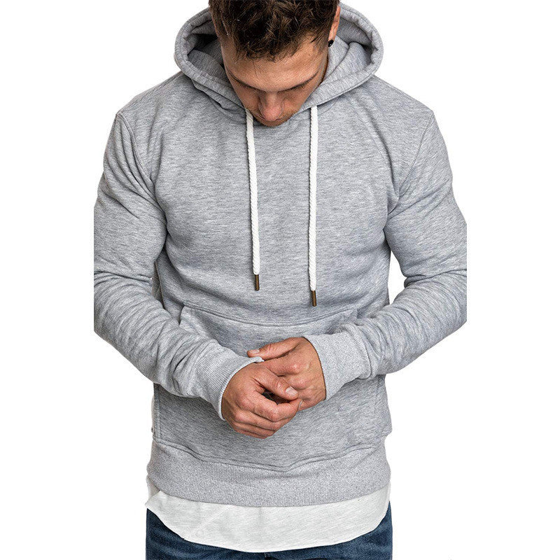 Herren lässiger Kapuzenpullover Echoarchiv