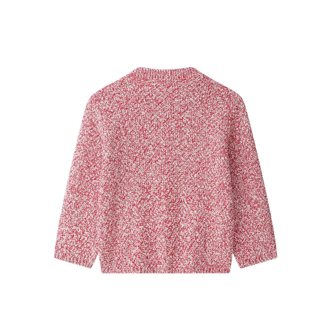 Damen Bouclé‑Strickjacke im Boxy‑Cut mit Perlmuttknöpfen und aufgesetzten Taschen Echo Archiv