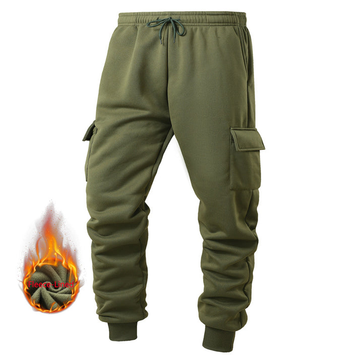 Herren Fleecegefütterte Cargo-Hose Echoarchiv 1761406083