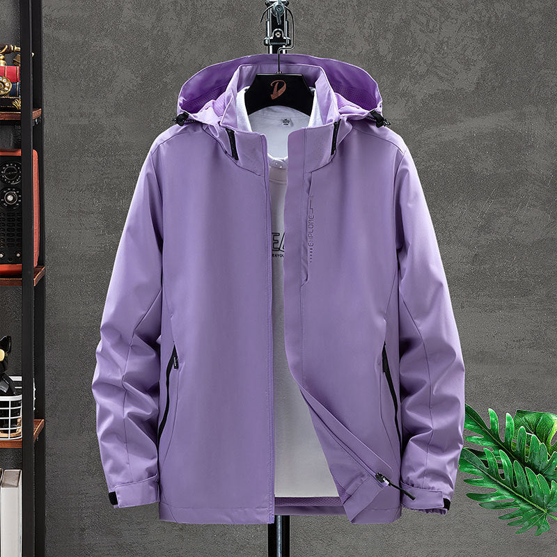 Herren Funktionsjacke mit verstellbarer Kapuze Echo Archiv