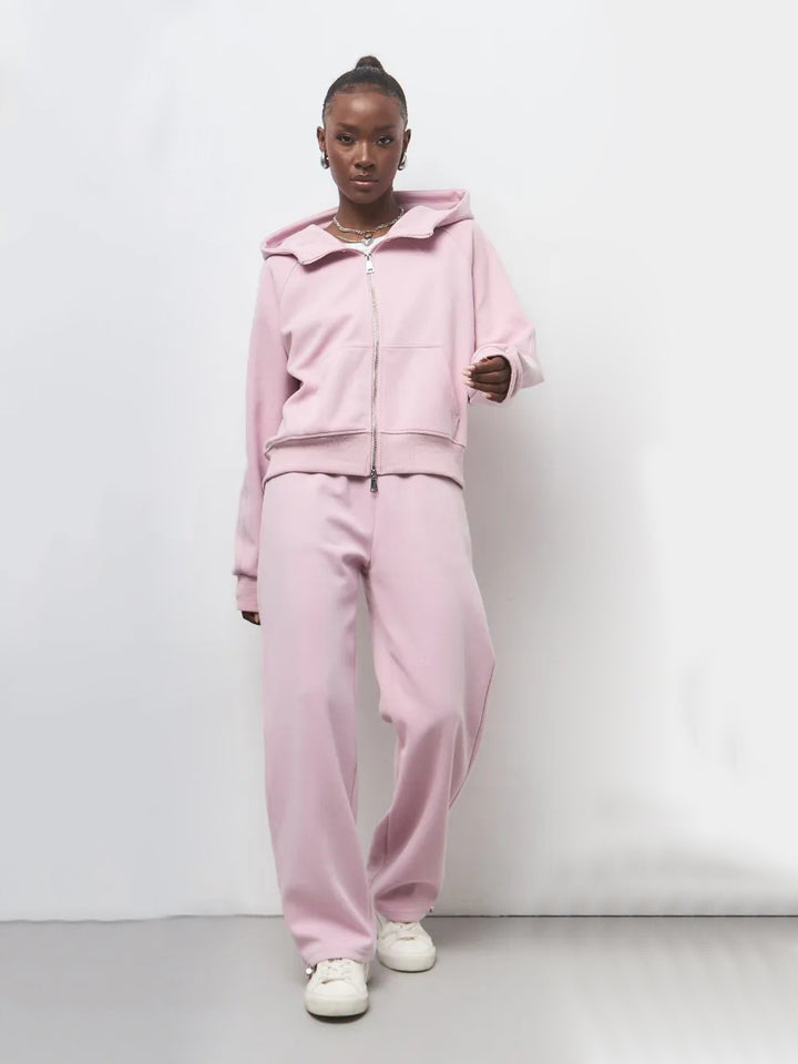 Damen Sportliches Fleece-Jogging-Set Echo Archiv