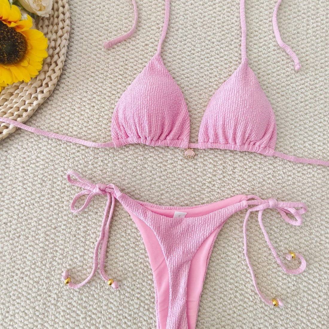 Damen Triangel-Bikini-Set mit raffinierten Schnürdetails – Maréssa