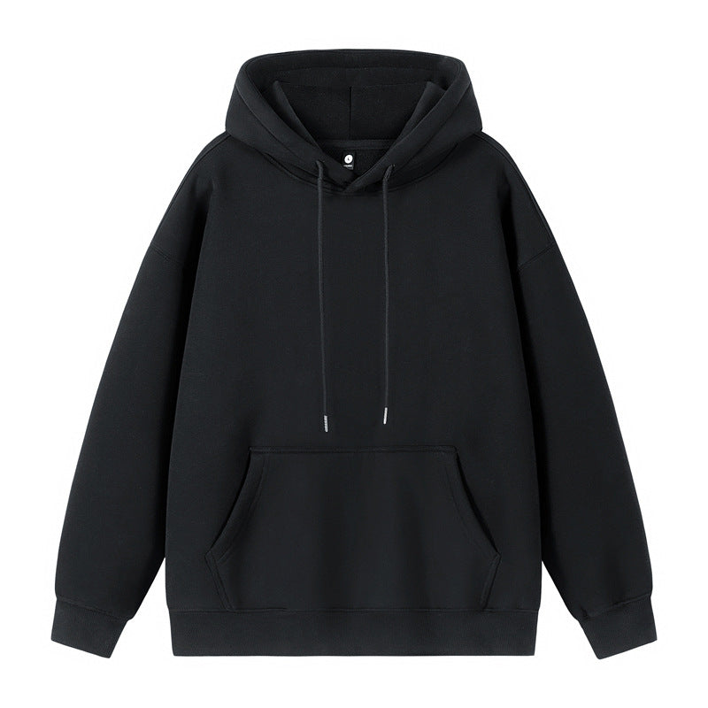 Unisex Oversize-Kapuzenpullover mit Kängurutasche und überschnittener Schulter Echo Archiv