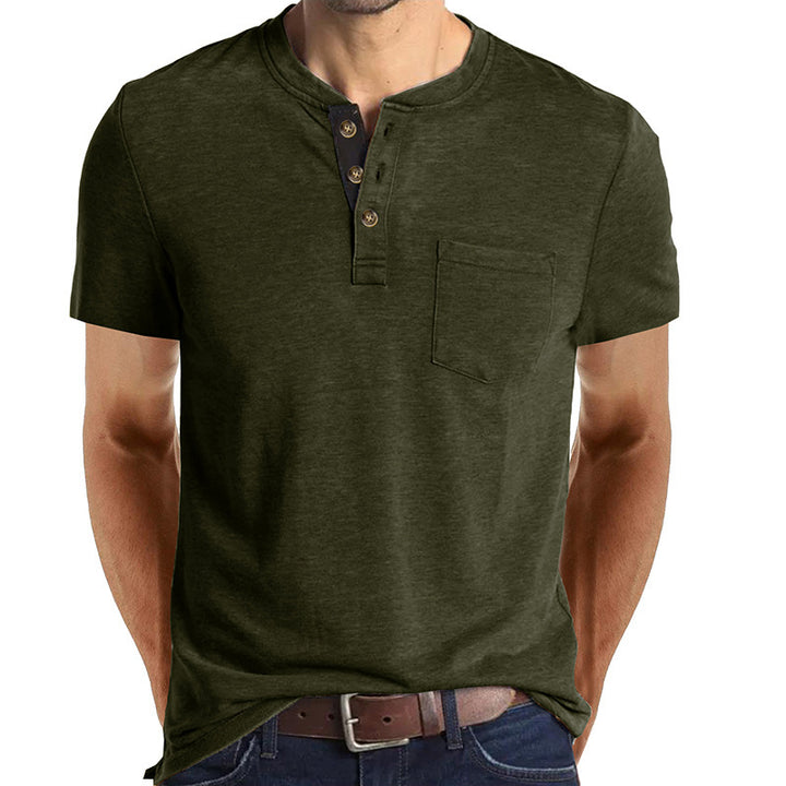 Herren Kurzarm Poloshirt mit komfortablem Kragen Echoarchiv