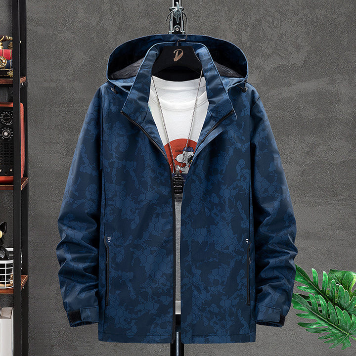 Herren Technische Windjacke Echo Archiv