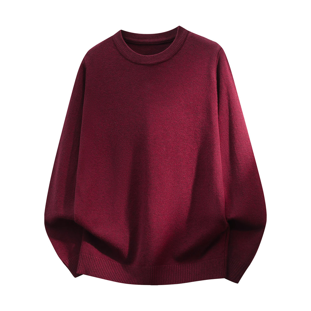 Unisex Oversize-Rundhals-Pullover aus feinem Merino-Mix Echoarchiv