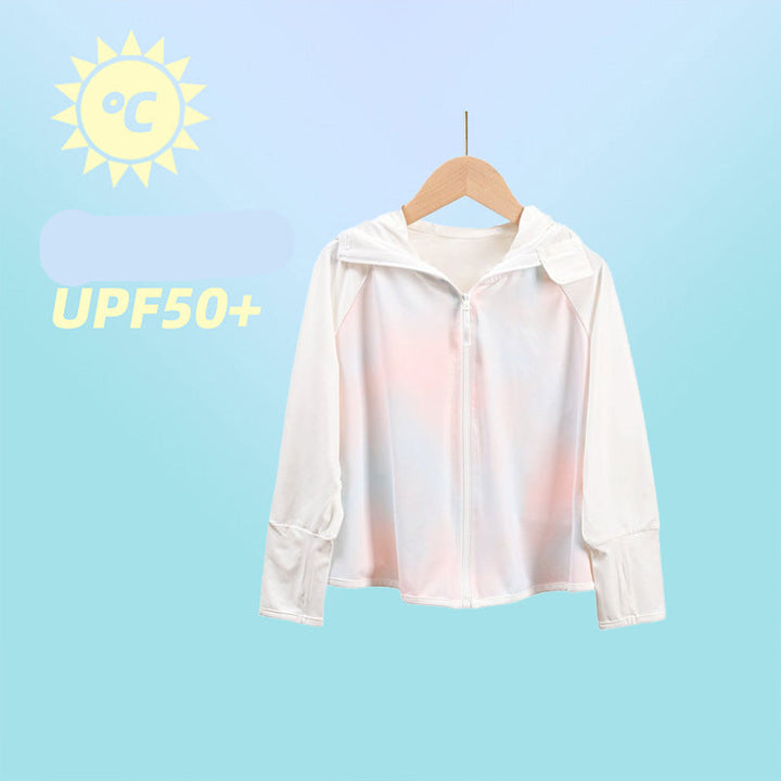 Damen leichte UV-Schutzjacke mit Reißverschluss Echo Archiv