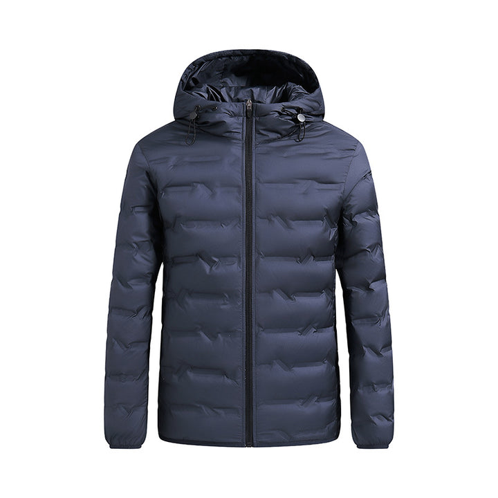 Herren Nano Ultra-Leicht Steppdaunenjacke mit Kapuze – Taviero