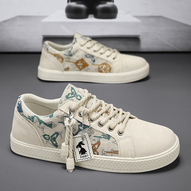 Damen Modische Sneakers mit einzigartigem Textil-Design Echo Archiv