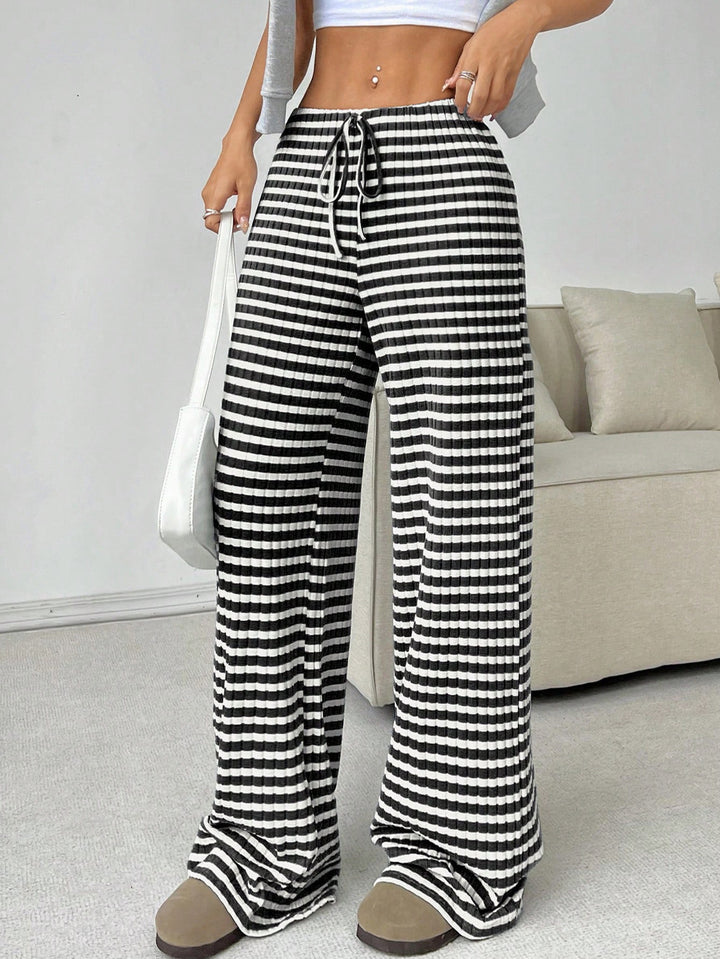Damen Bequeme Weite Freizeit-Hose Echo Archiv