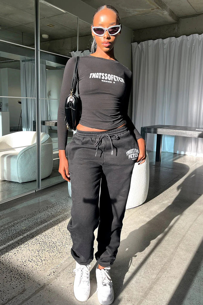 Damen Freizeit-Langarmshirt mit komfortablem Schnitt und regulierbarem Bund Echo Archiv