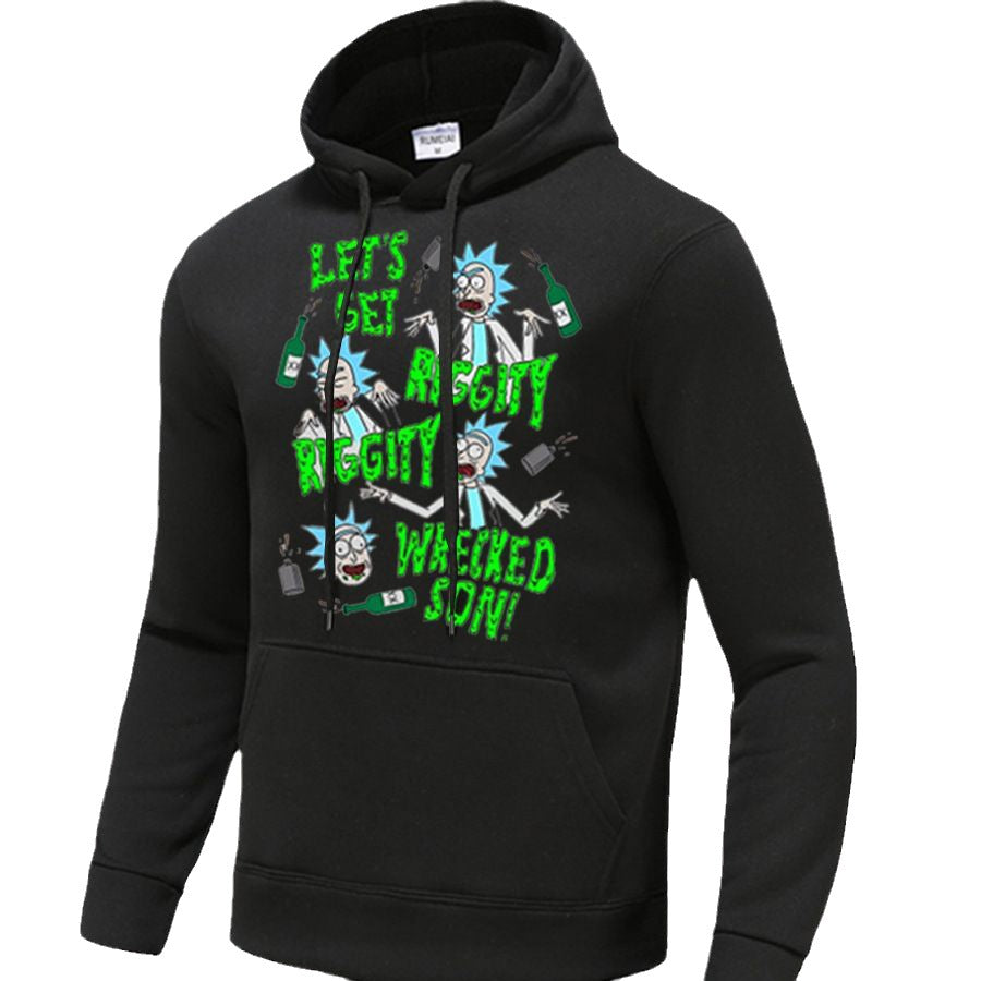 Herren Hoodie mit originellem Grafikdesign Echoarchiv