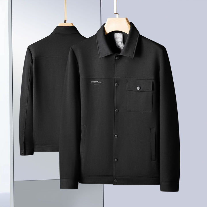 Herren Übergangsjacke im Workwear-Stil mit Druckknöpfen Echoarchiv