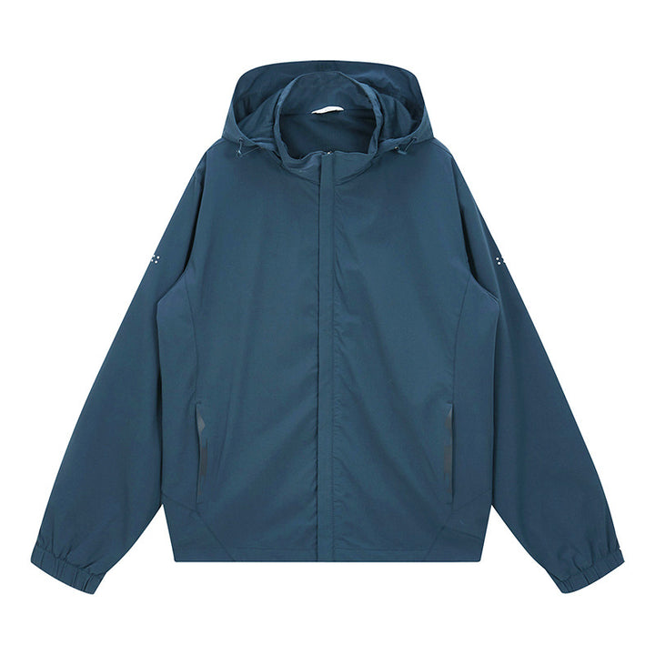 Herren wasserfeste Outdoor-Jacke mit verstellbarer Kapuze Echoarchiv