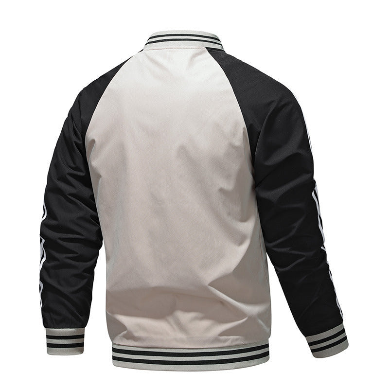 Herren Sportliche Retro-Bomberjacke Echo Archiv