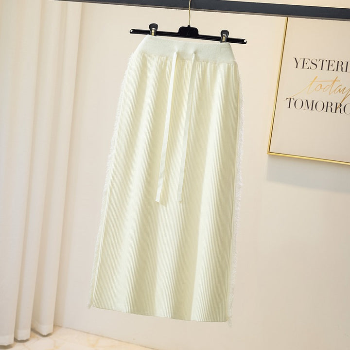 Damen Eleganter und luftiger Plissee-Rock Echo Archiv