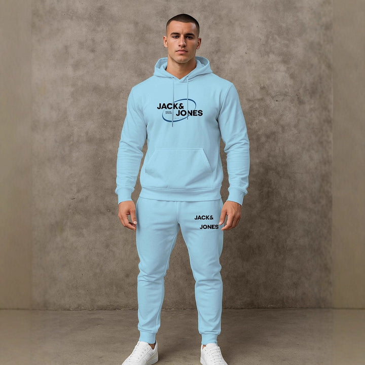 Herren Freizeit Hoodie und Jogginghose Set Echoarchiv