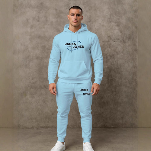 Herren Freizeit Hoodie und Jogginghose Set Echoarchiv