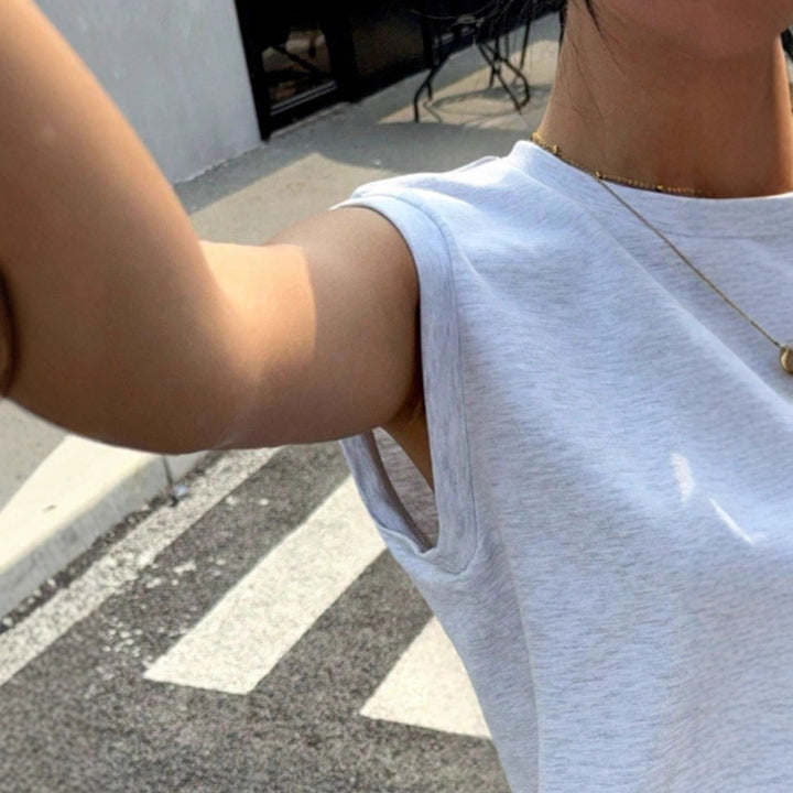 Damen lässiges Crop-Top und weite Freizeithosen Set Echo Archiv
