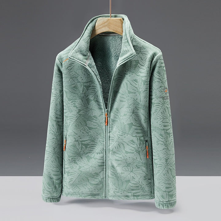 Damen Fleecejacke mit floralem Muster Echo Archiv