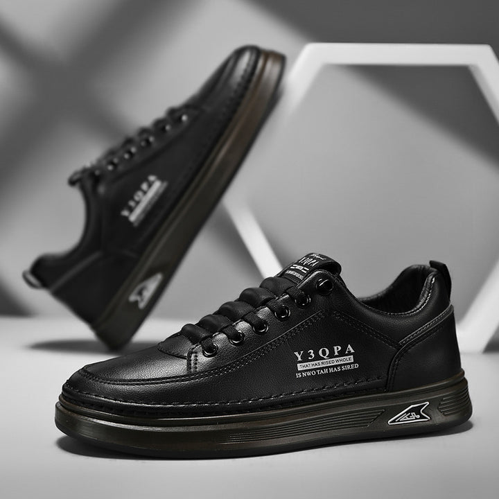 Herren Low-Top City-Sneaker aus Kunstleder mit dicker Komfortsohle und dezenter Logoprägung Echoarhiv – Norré