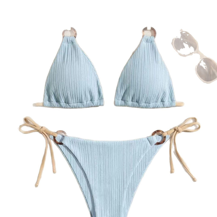 Damen Dreiecksbikini mit verstellbarem Träger Echo Archiv