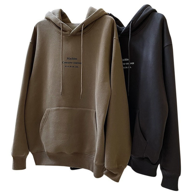 Damen Weicher Fleece‑Kapuzenpullover im Oversize‑Schnitt mit Kängurutasche Echoarchiv