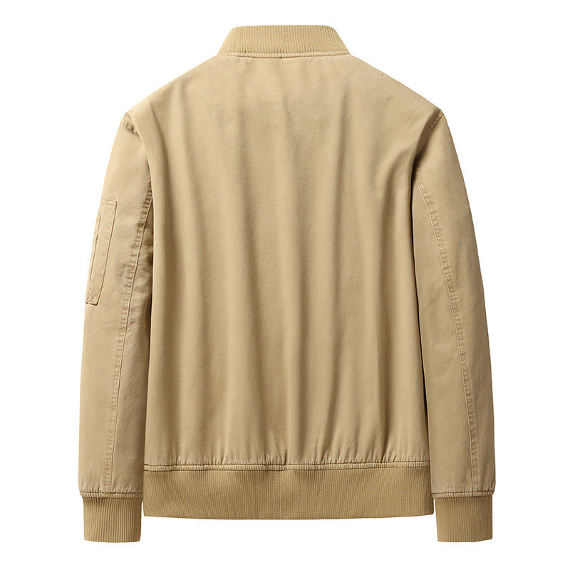 Herren Stilvolle Bomberjacke Echo Archiv