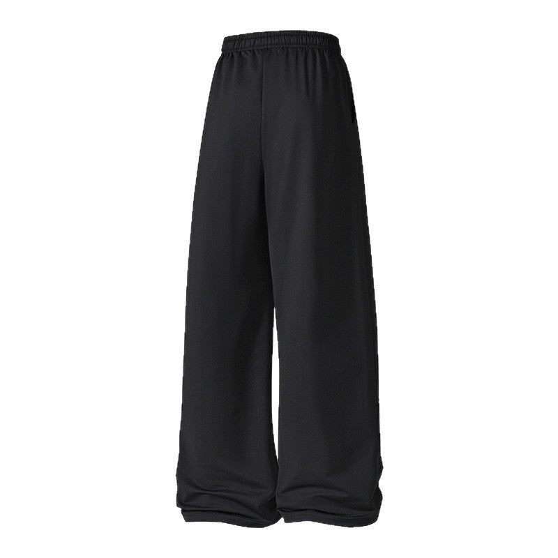 Damen Weite Palazzo-Hose mit elastischem Tunnelzugbund und fließender Satinoptik Echo Archiv