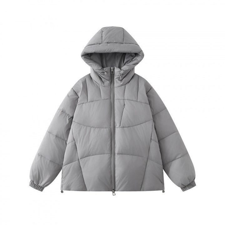 Unisex Wattierte Kapuzenjacke im Oversize-Puffer-Stil Echo Archiv