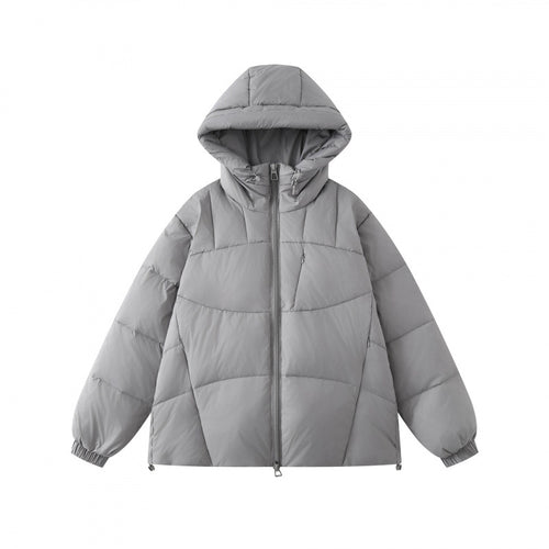Unisex Wattierte Kapuzenjacke im Oversize-Puffer-Stil Echo Archiv